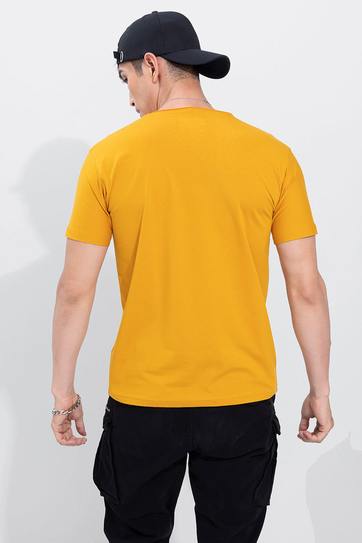 Raw Edge Mustard T-Shirt