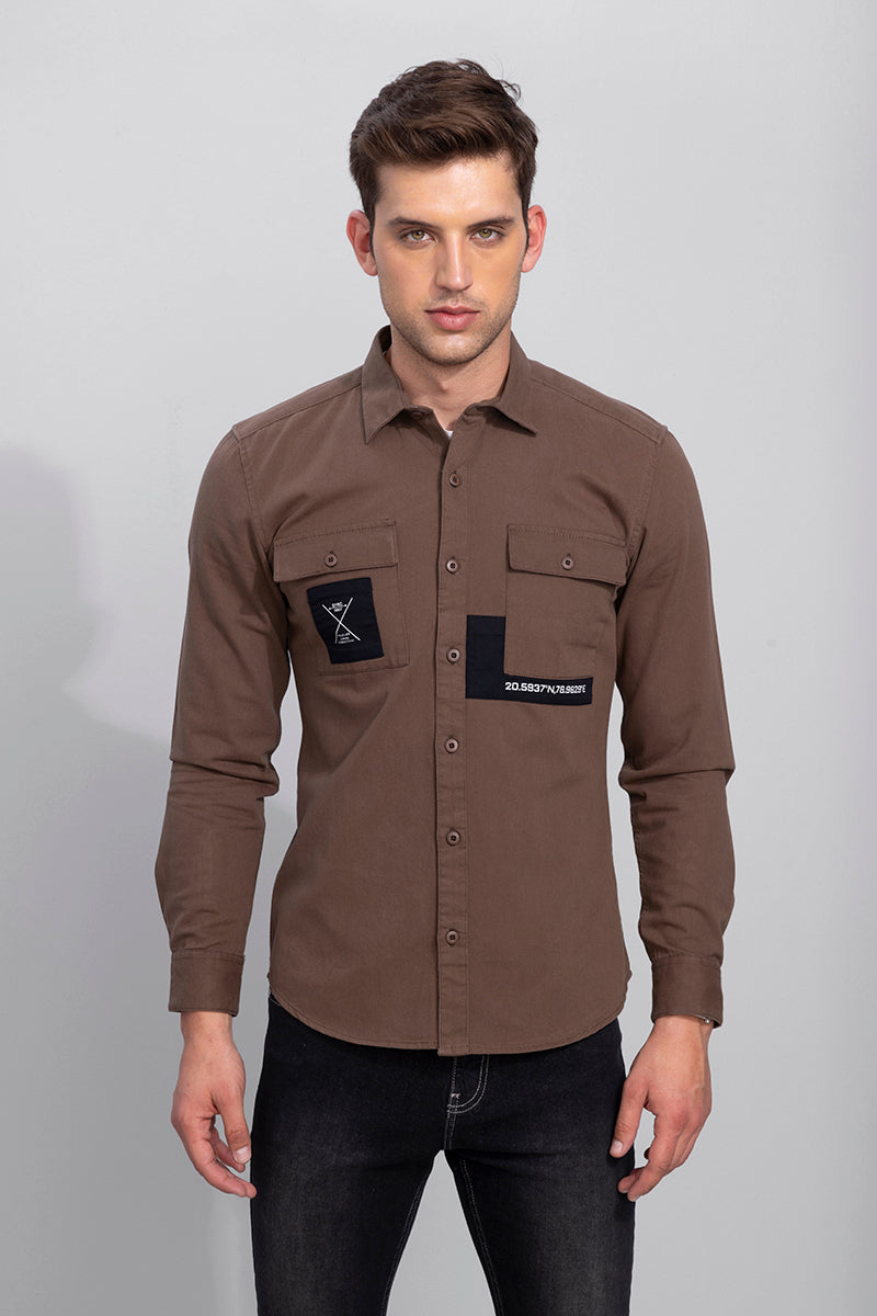 Soldiery Brown Shirt