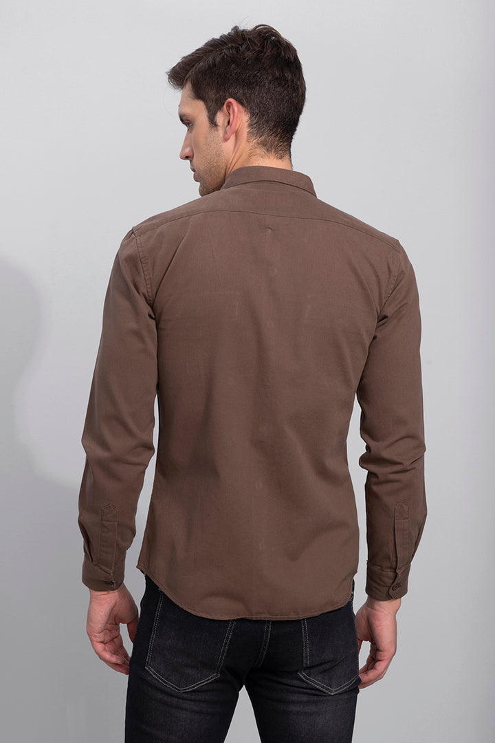 Soldiery Brown Shirt