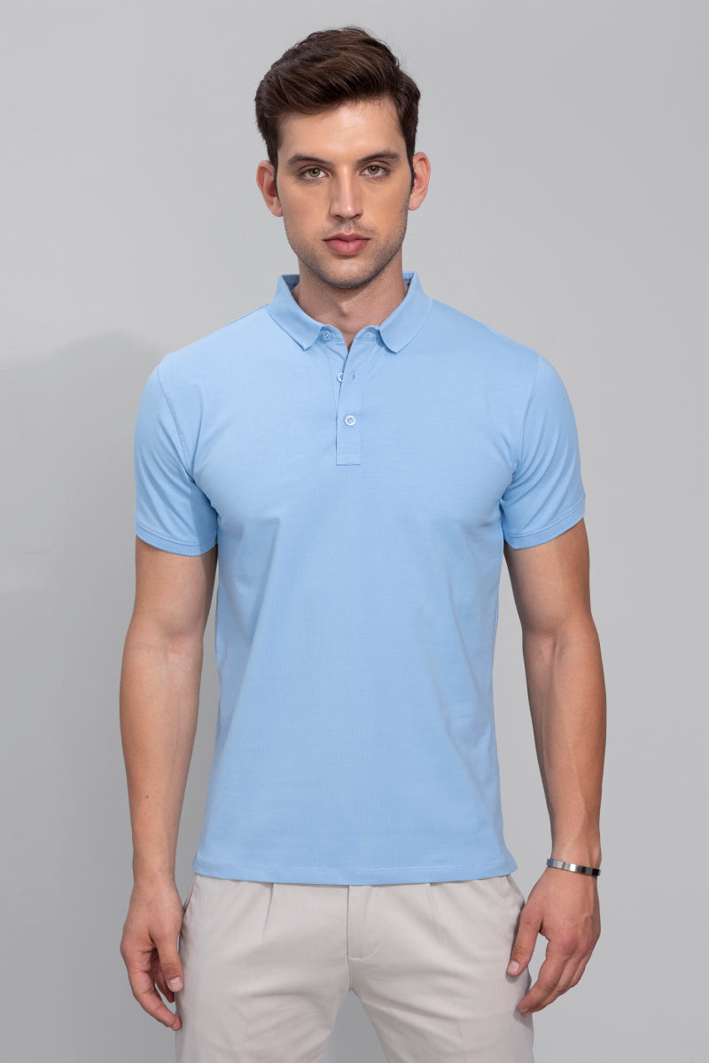 Diego Blue Polo T-Shirt