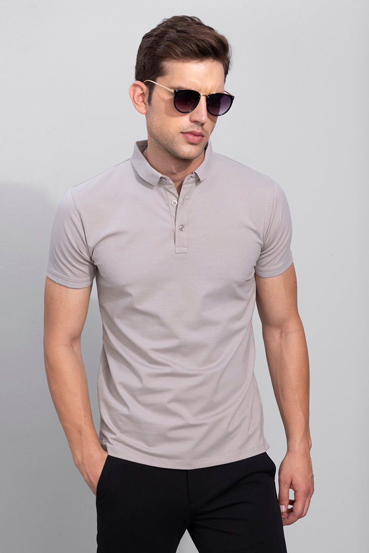 Diego Grey Polo T-Shirt