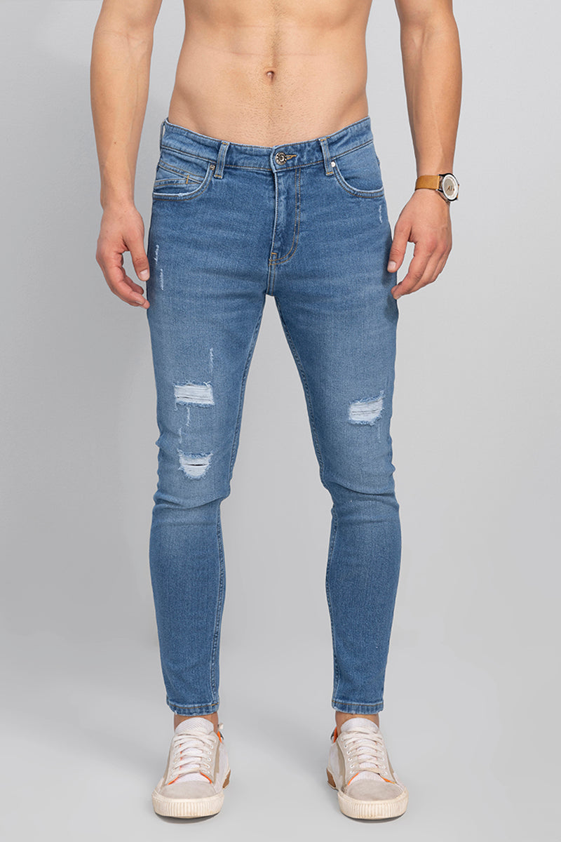 Noah Sky Blue Skinny Jeans