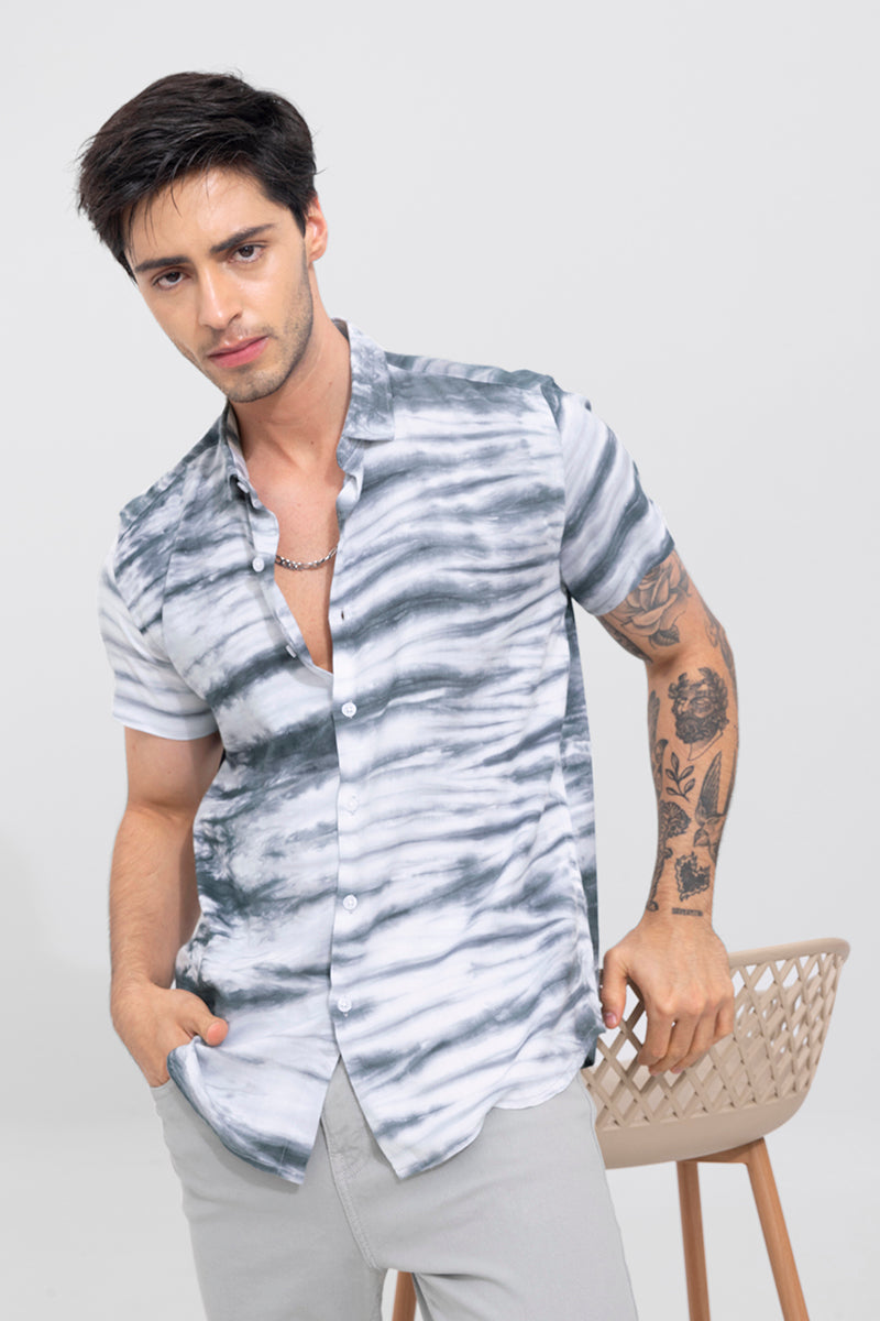 TieDye Marble Grey Shirt