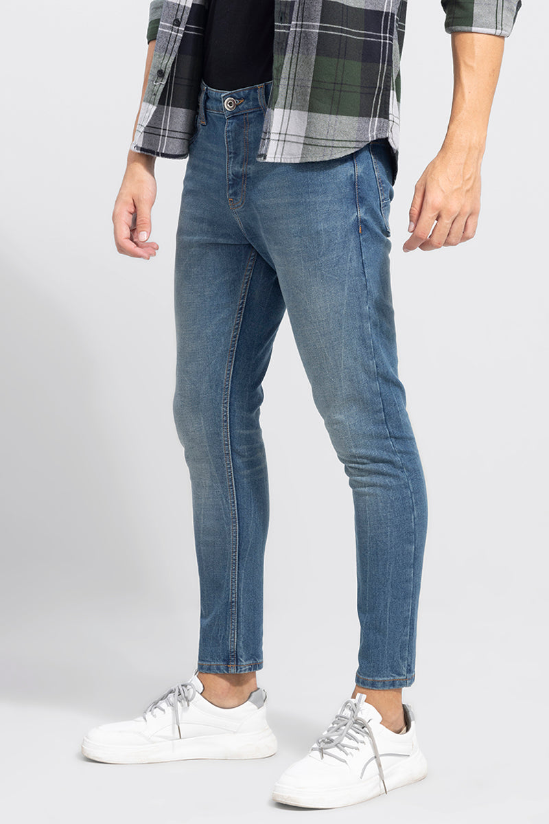 Studlish Sky Blue Skinny Jeans