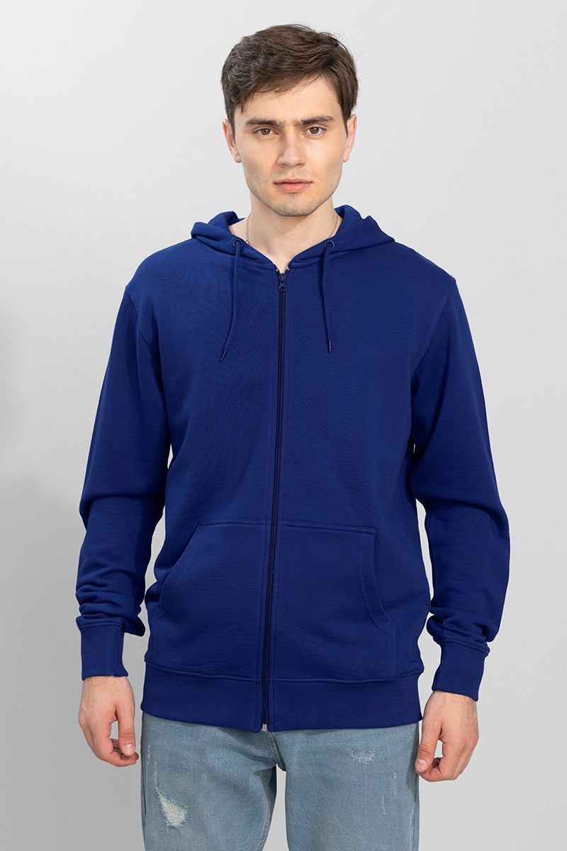 Rollick Blue Hoodie