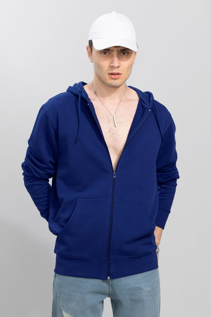 Rollick Blue Hoodie