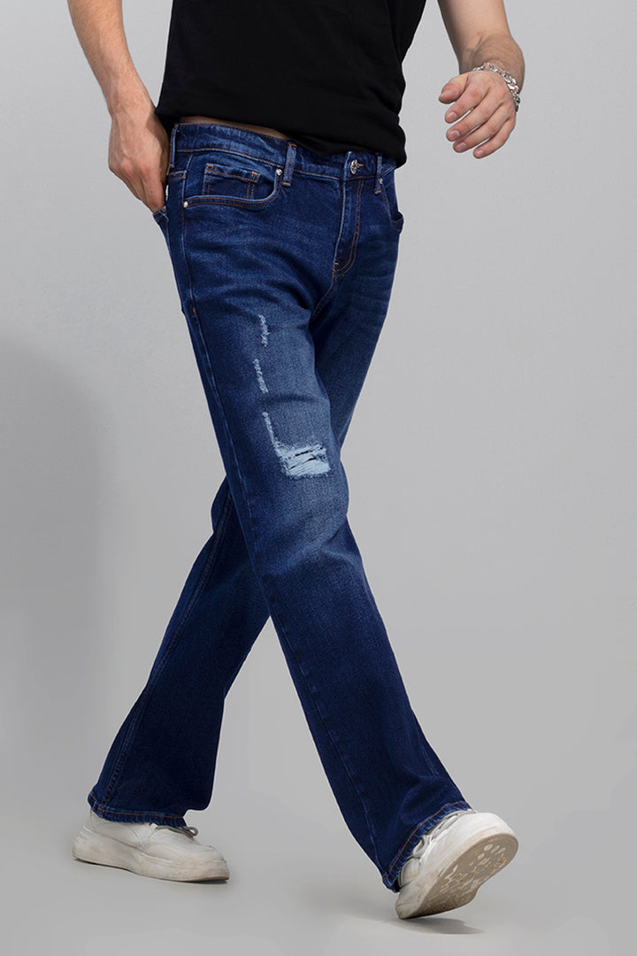 Dalton Blue Bootcut Jeans