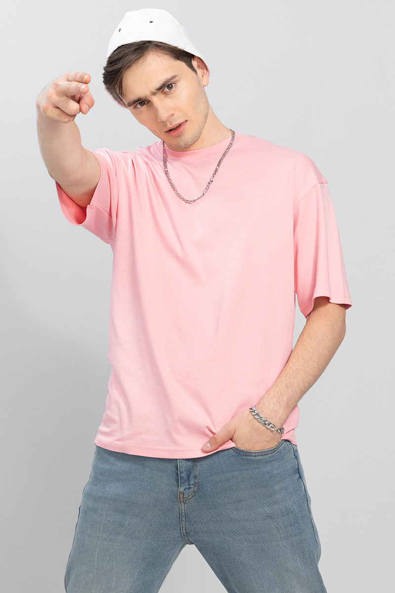 Overstreet Pink Oversized T-Shirt